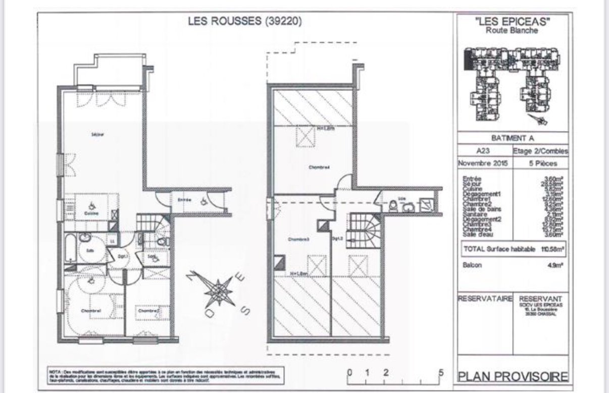 Apparemment T5, 110 m² - Photo 1 - Les Rousses